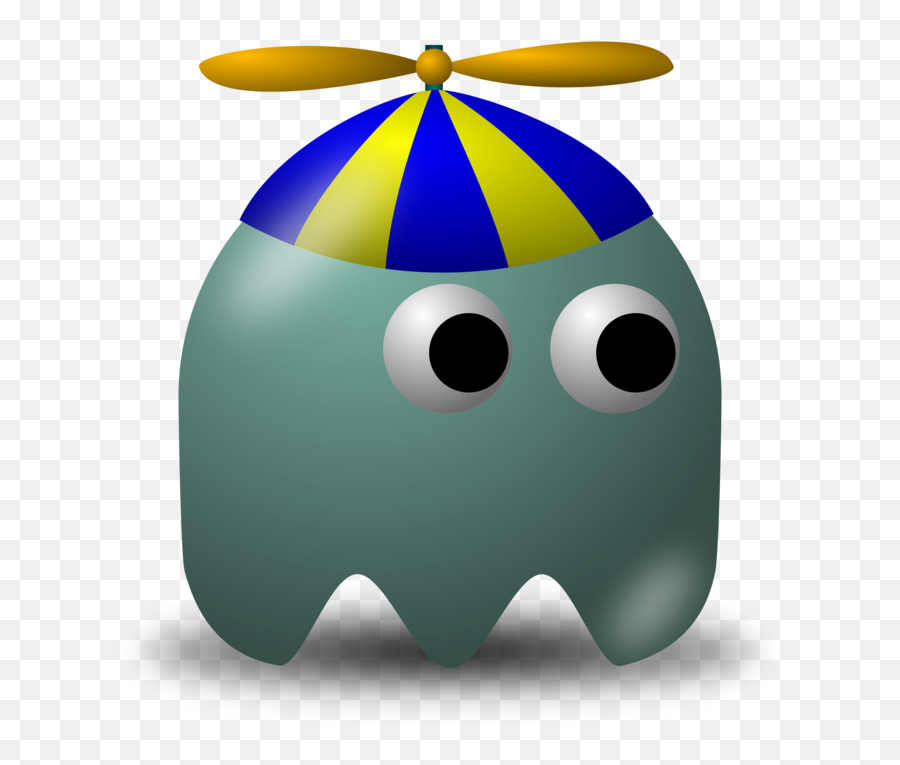 Propeller Hat Emoji Clipart - Cartoon Propeller Hat Png,Hard Hat Emoji