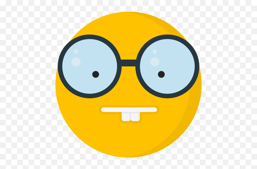 Smiley Emoticon Computer Icons Emoji - Clever Emoji,The Nerd Emoji