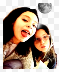Stiker Creativeraquel El Sticker By Raqueldepazgarcia - Eyeglass Style Emoji,Moon Emoji Friendship Necklaces