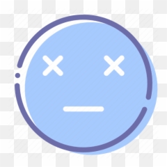 Dead Emoji Face Finish Icon - Dot,Dead Cat Emoticon