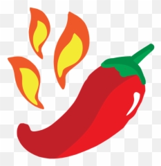 Hot Pepper Emoji Clipart - Hot Chili Pepper Svg,Jalapeno Emoji
