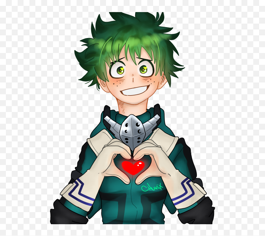 Izuku Midoriya - Izuku Midoriya Fanart Emoji,Pokemon Black And White Unwavering Emotions