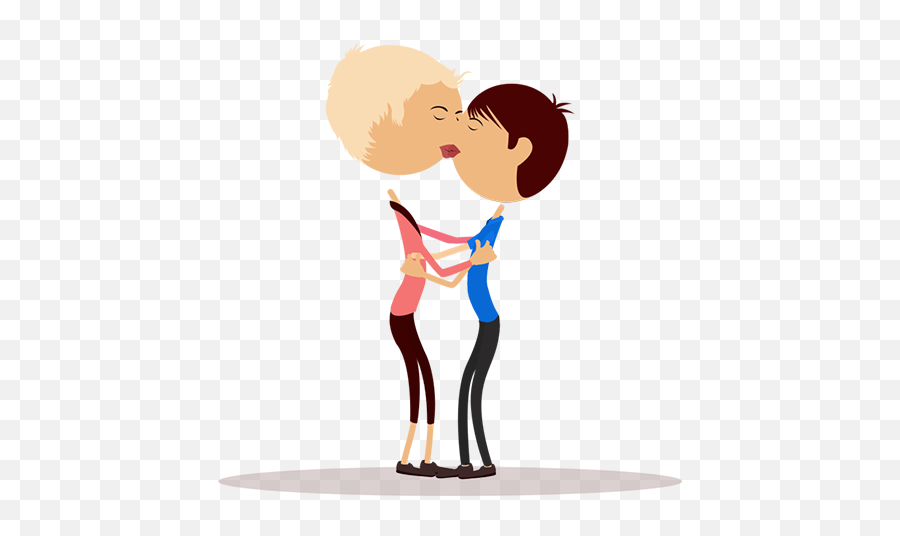 Emojis For Lovers And Friends By Martinternet Inc - Kiss Emoji,Lovers Emoji