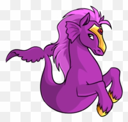 Purple Peophin - Peophin Neopets Emoji,Purple As An Emotion