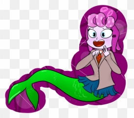 Mermaid Clipart Cove - Ddlc Mermaid Emoji,Doki Doki Literature Club Emoticon