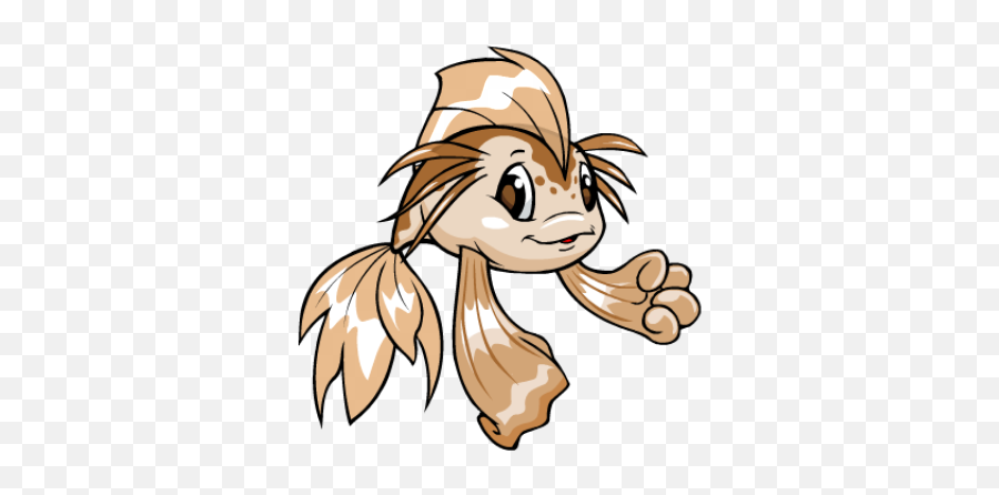 Brown Koi - Neopets Using Morphing Potion Emoji,What Emotion Is Brown