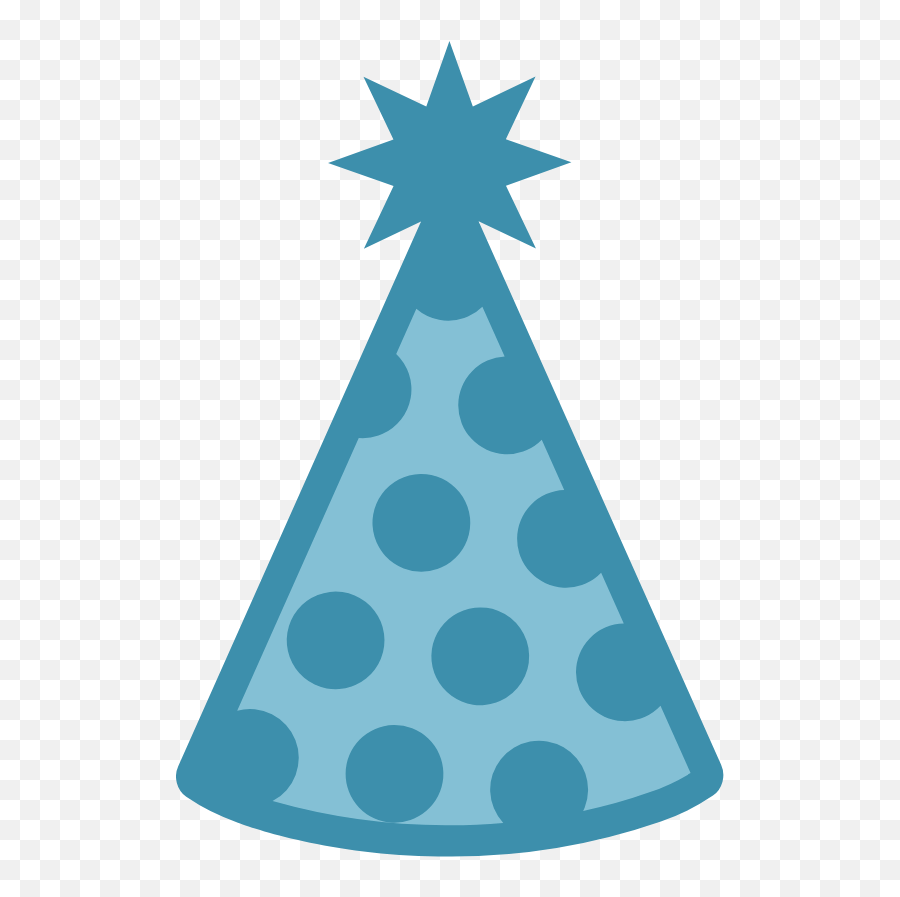 Dotted Party Hat Graphic - Emoji Free Graphics U0026 Vectors The Alcott,Otter Emoji