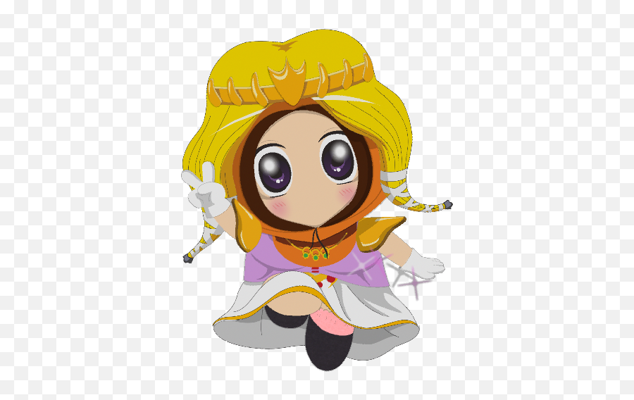 South Park Kenny - Princessu Kenny Emoji,South Park Emojis For Android