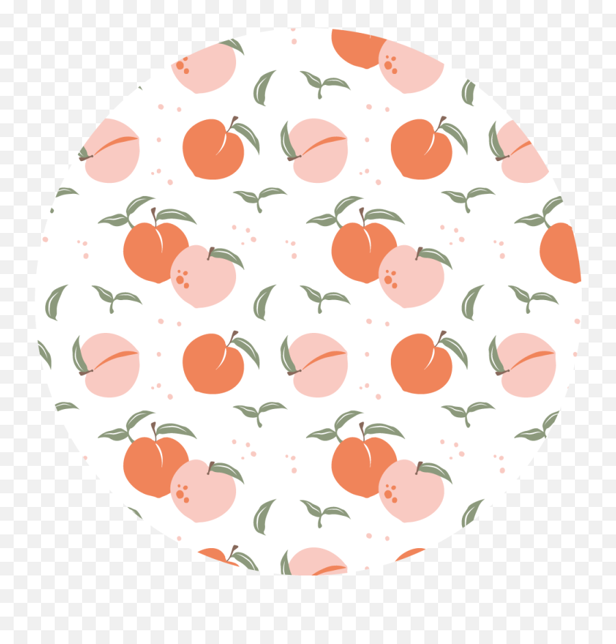 Peaches Emojis Pattern Kitchen Floor - Dot,Bathtub Emojis Placematt