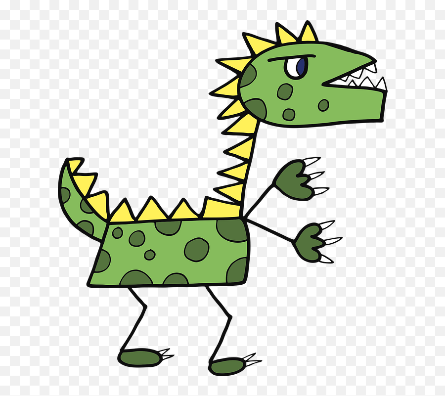 Dinosaur Predator Drawing Dino - Drawing Dinosaur Emoji,Scribbled Out Emotions Drawing