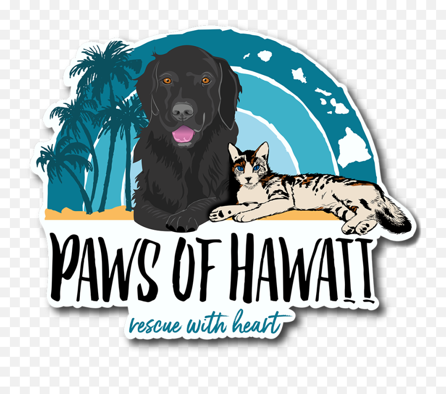 Paws Of Hawaii U2013 Rescue With Heart - Paws Of Hawaii Emoji,Dogs Of Kennel C Emojis Stickers