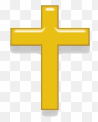 Latin Cross - Cross Gold Png Emoji,Crucifix Emoji