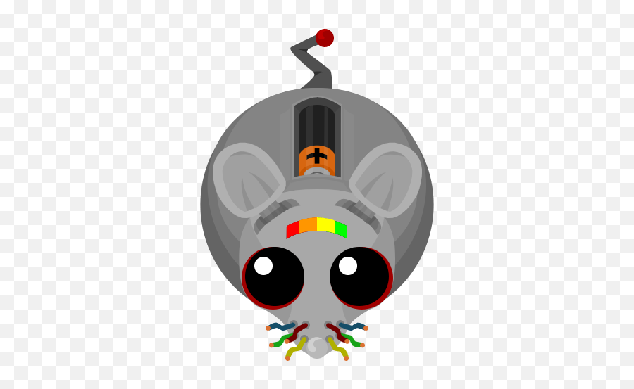 Mouse - Mope Io Robo Mouse Emoji,Emoticons Not Mause