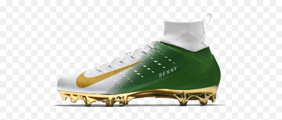 Gold Money Bag Cleats Buy Clothes Shoes Online - Nike Vapor Untouchable Pro Green And Gold Cleats Emoji,Adidas Football Cleats With Emojis