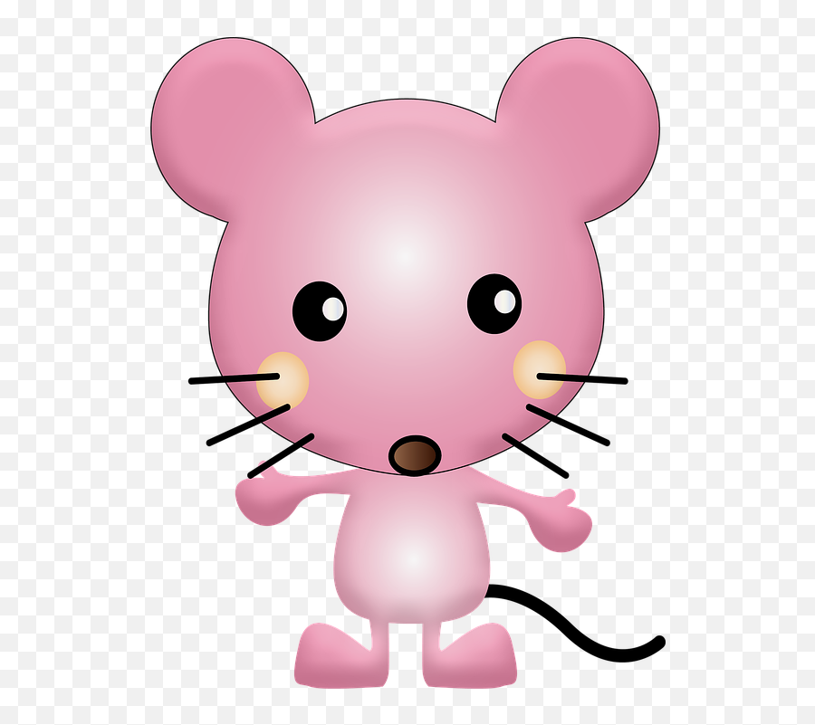 Free Photo Cartoon Mouse Cute Chibi Kawaii Animal Animal - Mouse Chibi Emoji,Animal Emotions Cartoon