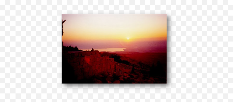 Land Of Israel - Red Sky At Morning Emoji,Poetry Is The Upwhelling Of Emotion Recalled In A Moment Of Tranquility