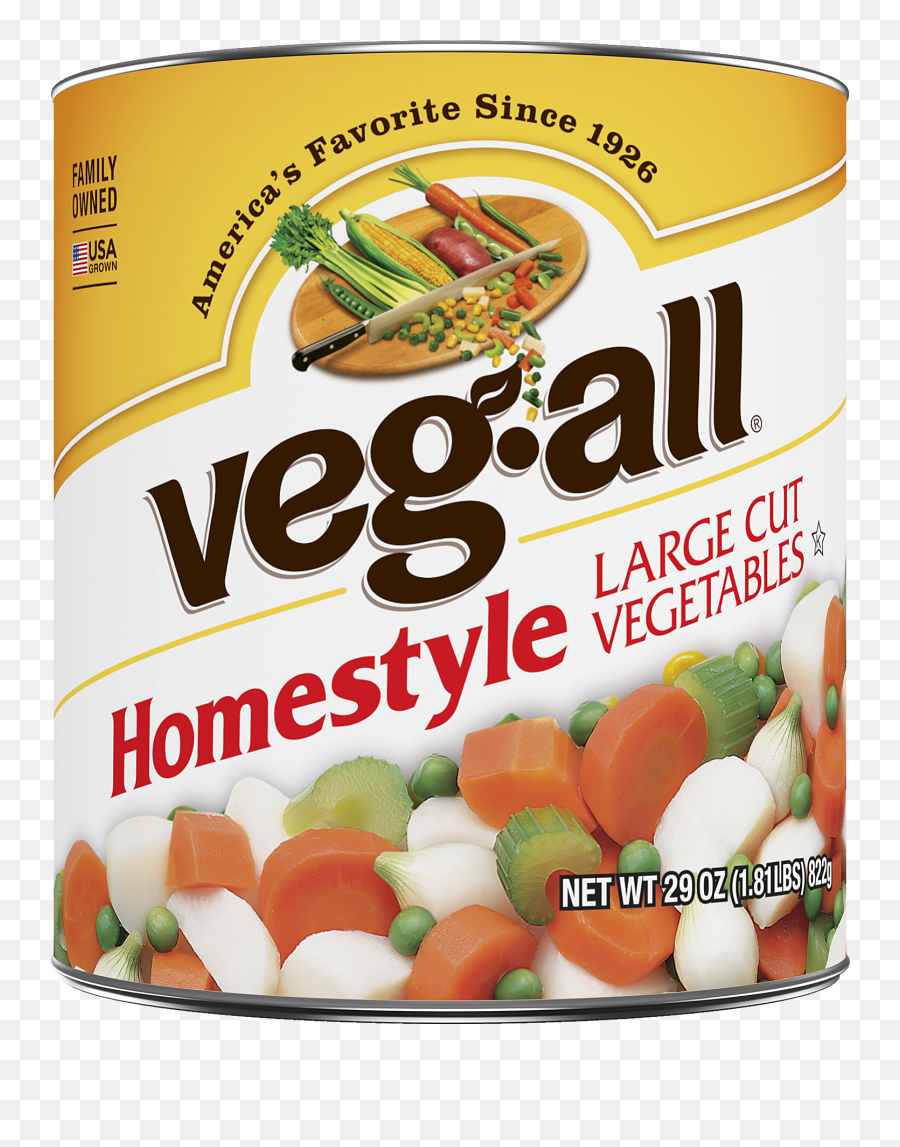 Veg - All Homestyle Large Cut Vegetables 29 Oz Can Emoji,Cut & Colorful Emojis