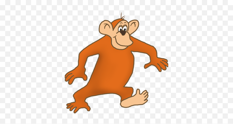 Cartoon Monkey Walking Gif Transparent Png - Free Download Emoji,Download Cincinnati Bengals Animated Emojis