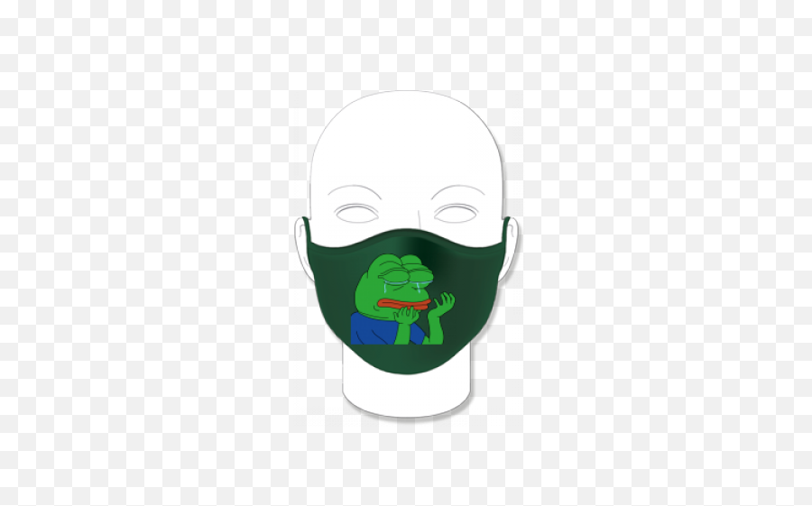 Crying Pepe Face Mask Emoji,Emoticons Para Imprimir Sad