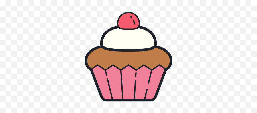 Cupcake Icon U2013 Free Download Png And Vector Emoji,Cake Emojis For Mac