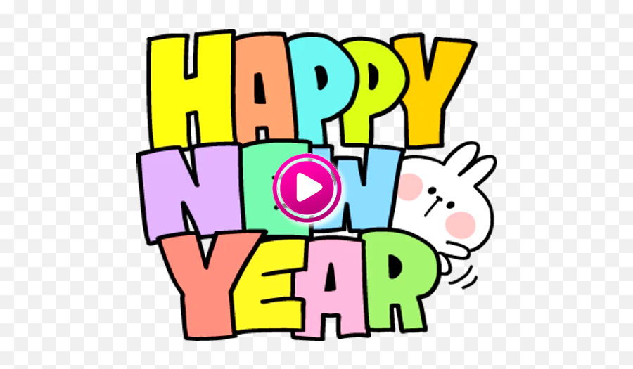 Download Animated Stickers Happy New Year 2022 Free For Emoji,Telegram Peach Emoji Animation