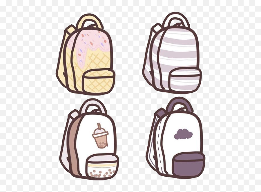 Discover Trending - Gacha Life Props Emoji,Emoji Backpack For Boys
