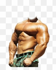 Man Bodybuilding Sticker - Bodybuilder Png Emoji,Bodybuilding Emoji