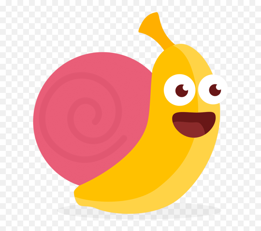 Slow Banana - Illustration Clipart Full Size Clipart Happy Emoji,Gin And Tonic Emoji