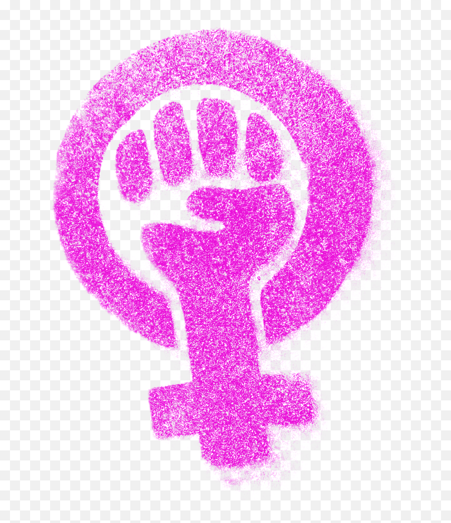 Female Womanpower Sticker - Transparent Womens Rights Symbol Emoji,Emoji Symbol For Margarita