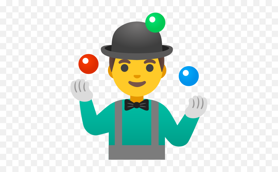 Juggler Emoji - Persona Haciendo Malabares Animado,Tires Emoji