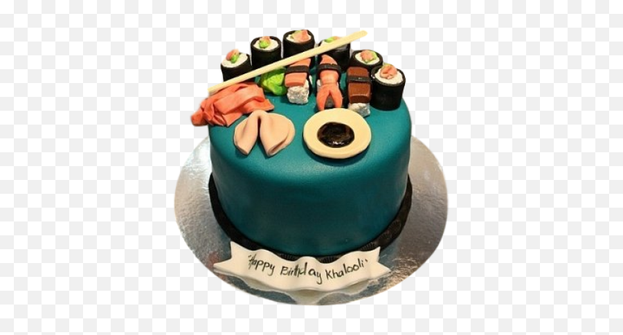 Sushi Cake 2 - Sushi Cake Dubai Emoji,Whatsapp Emoticons Sushi