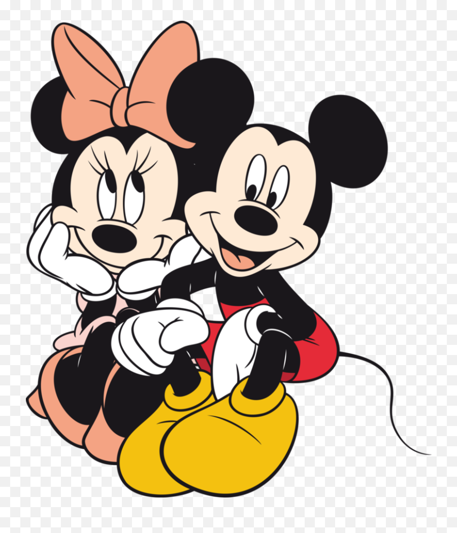 Imagenes De Mickey Mouse Y Minnie Parte 1 - Imágenes Para Mickey Mouse And Minnie Mouse Emoji,Emoticon Dando Beso