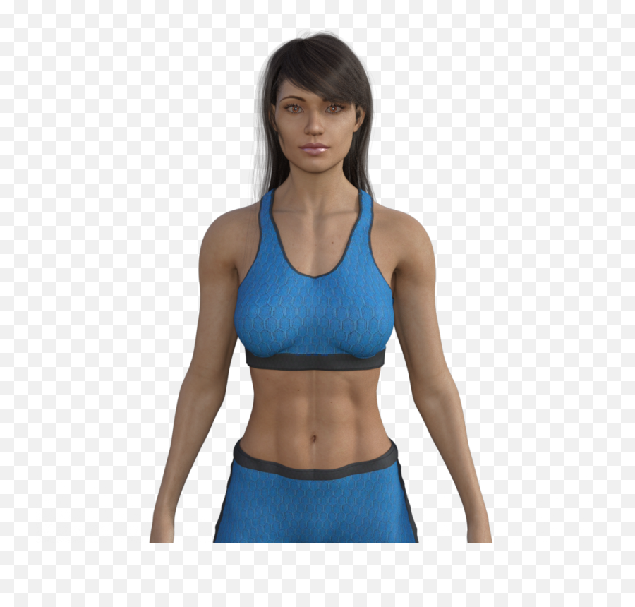 Created Character As A Dialable Morph - Midriff Emoji,Zmy Emotions Daz3d