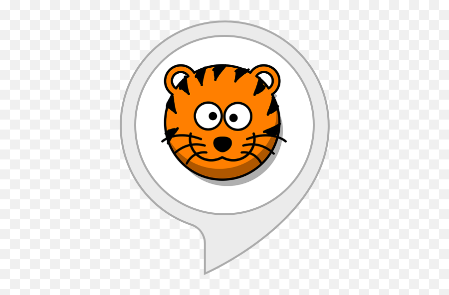 Alexa Skills - Tiger Cartoon Emoji,Have A Nice Trip Emoticon