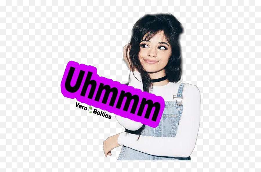 Camila Cabello Stickers For Whatsapp - Girly Emoji,Camila Dancing Emoji