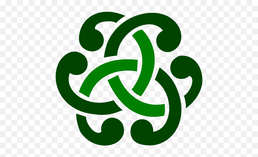Celtic 2 Clipart - Irish Celtic Knot Emoji,Celtic Emoticons