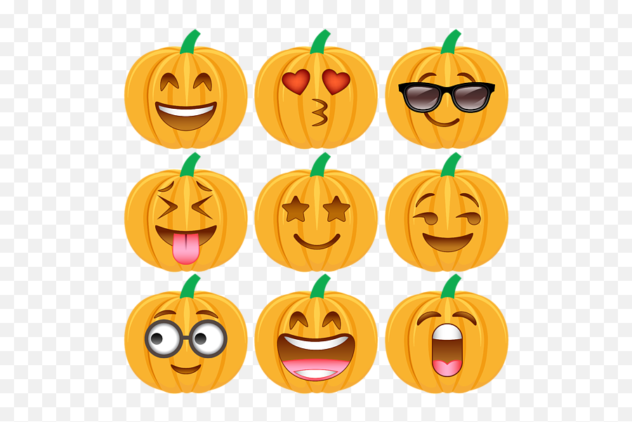 Pumpkin Emoji For Halloween And Thanksgiving Fun Throw Pillow - Covalent Organic Framework Application,Halloween Emojis Transparent