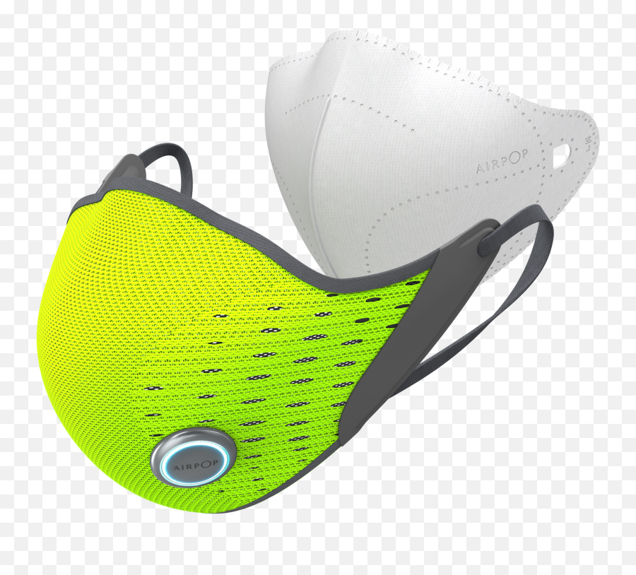 This U0027smart Masku0027 Is Like A Fitness Tracker For Your - Airpop Smart Mask Emoji,Black And White Emotion Masks