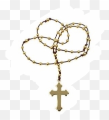 Catholic Jewlery Cross Filler Sticker - Rosary Emoji,Christian Catholic Emojis