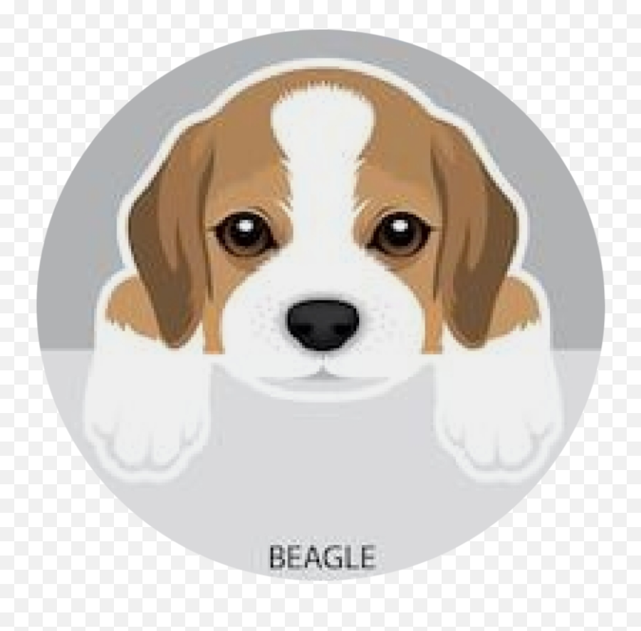 The Most Edited - Simple Beagle Cartoon Emoji,Vizsla Emoji
