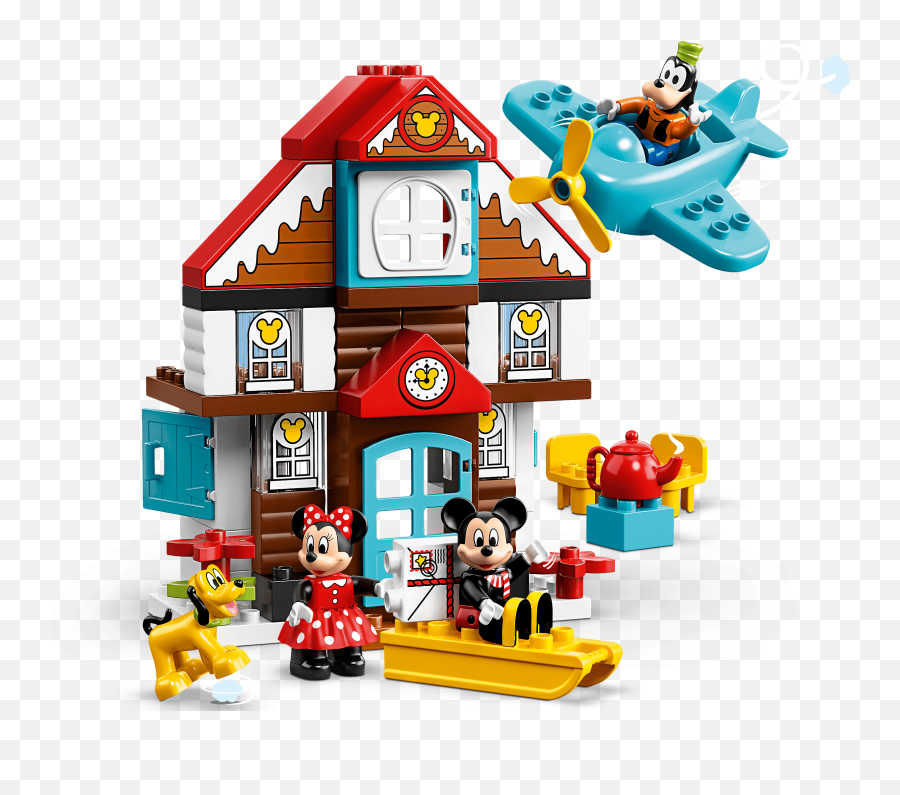 Lego Duplo Disney Mickeyu0027s Vacation House 10889 Toddler - Mickey Mouse Huis Duplo Emoji,Mickey Mouse Emotion Coloring Pages