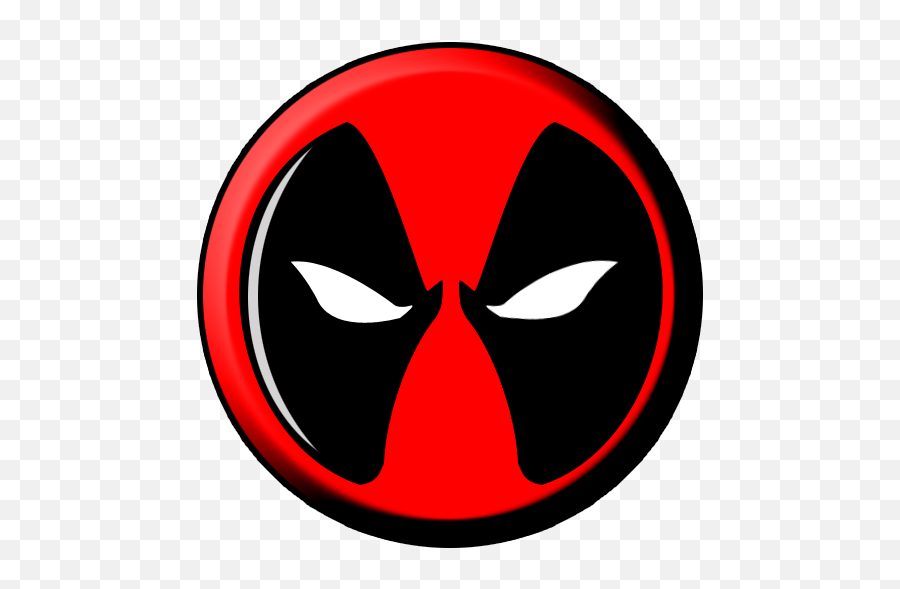 Download Emoticon Logo Symbol Superhero Deadpool Free - Deadpool Logo Png Emoji,Concerned Face Emoticon