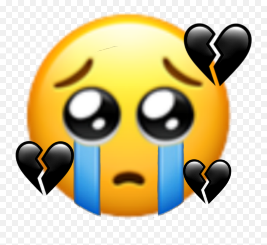 Triste Emoji Sticker - Png Puppy Eyes Emoji,Emoticon Femminili Tristi