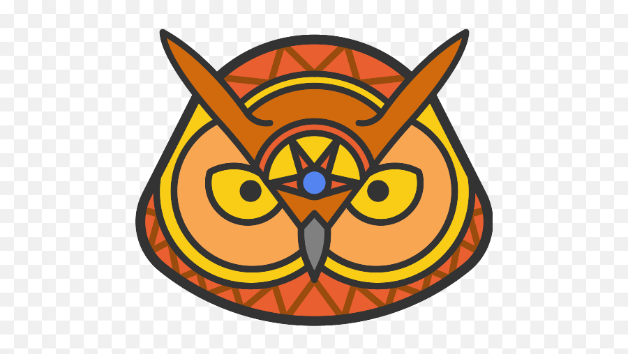 Owl Vector Svg Icon 3 - Png Repo Free Png Icons Portable Network Graphics Emoji,Majoras Mask Moon Emoji