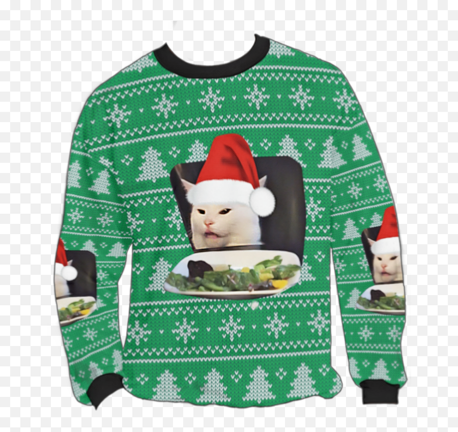 Ugly Christmas Sweater Sticker - Christmas Elf Emoji,Emoji Christmas Sweater