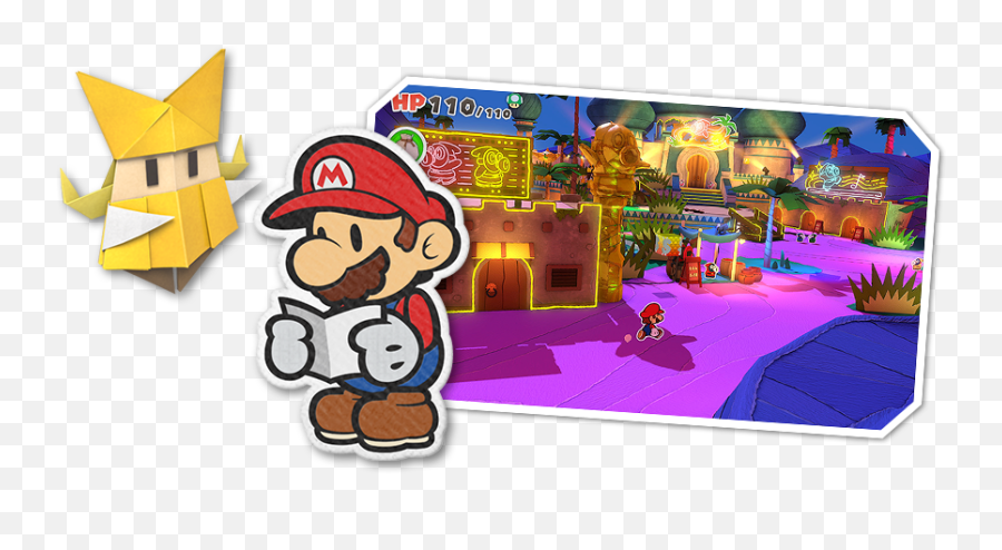 Paper Mario The Origami King - Nintendo Switch Games Emoji,Animated Origami Emoticon