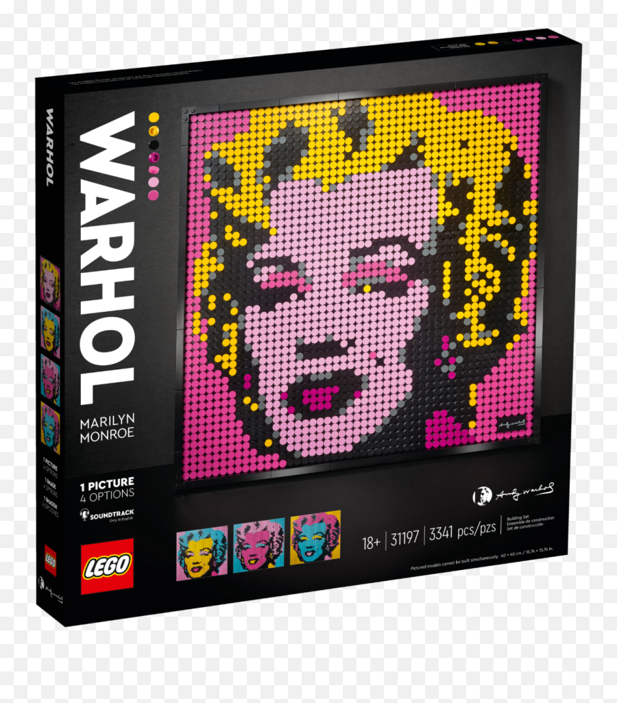 31197 Andy Warholu0027s Marilyn Monroe Emoji,Emoji Movie Marilyn