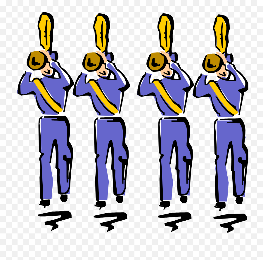 Rock Band Clip Art 3 - Clipartix Marching Band Member Clip Art Emoji,Emoji Bands