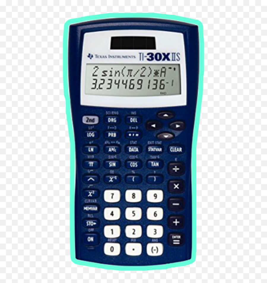 Calculator Sticker - Texas Instruments Ti 30x Iis Emoji,Calculator Emoji