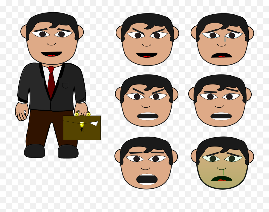 Emotions Of A Business Person Emoji,Emotions In Business